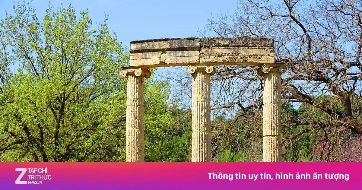 Tàn tích đền thờ Olympian Zeus - Biểu tượng quyền lực Hy Lạp cổ đại