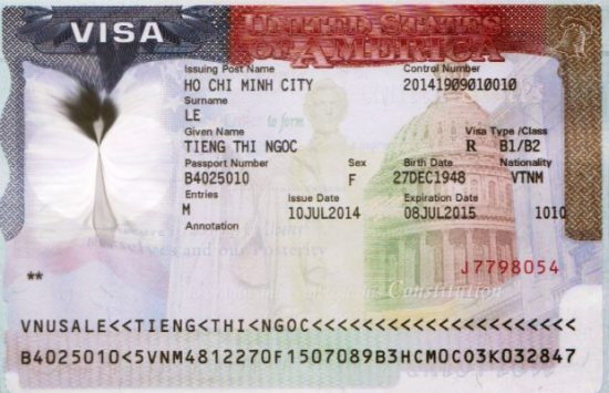 Gia hạn visa đi Mỹ