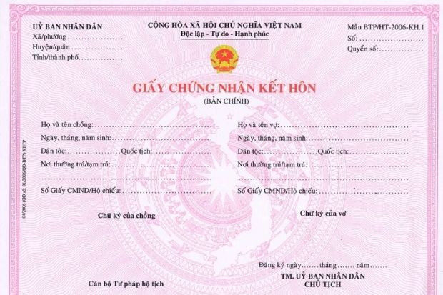 Hồ sơ đăng ký kết hôn với công dân nước ngoài