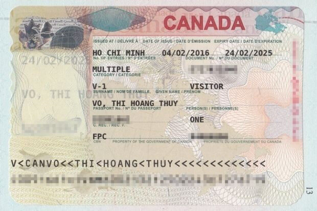 Thị thực nhập cảnh Canada