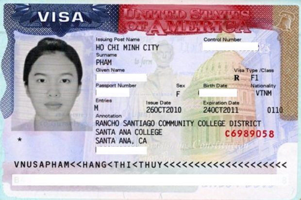 visa Hoa Kỳ không định cư